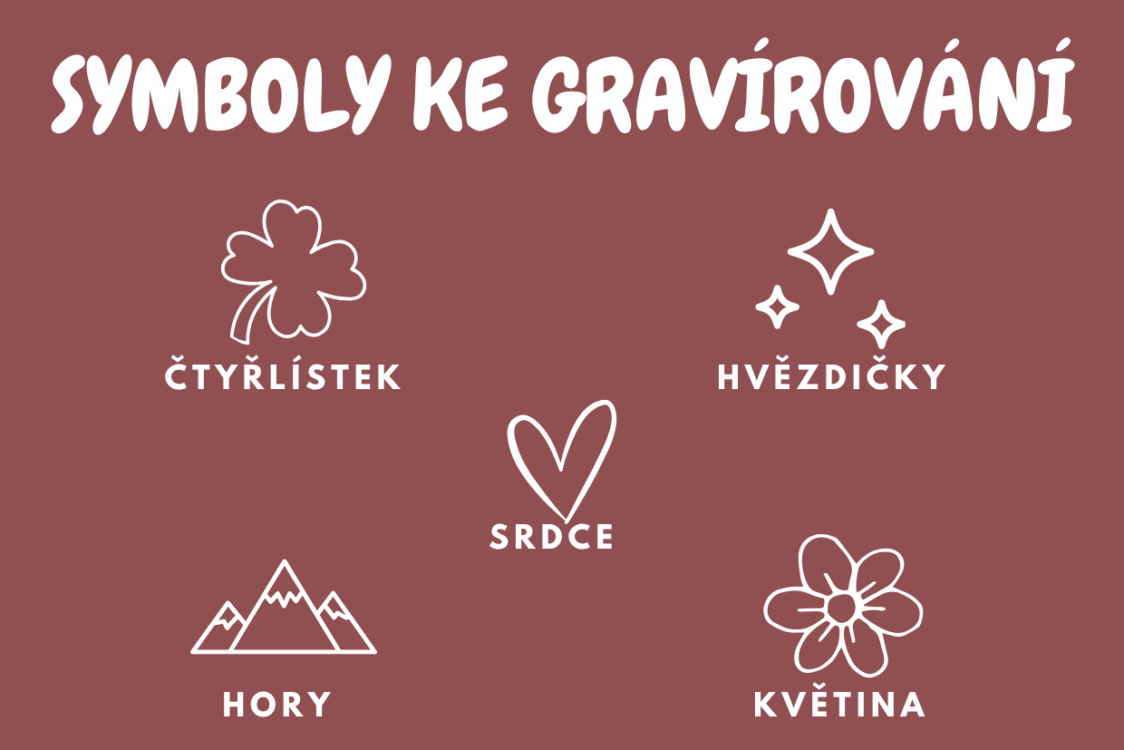 Symboly ke gravírování